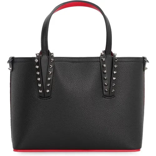 Studded Leather Mini Tote Bag , female, Sizes: ONE SIZE - Christian Louboutin - Modalova