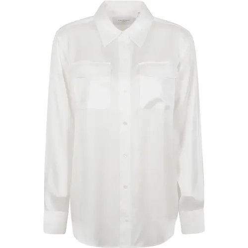 Silk Shirts Made in China , female, Sizes: S - Equipment - Modalova