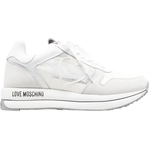 Moderne Statement Sneakers , Damen, Größe: 38 EU - Love Moschino - Modalova