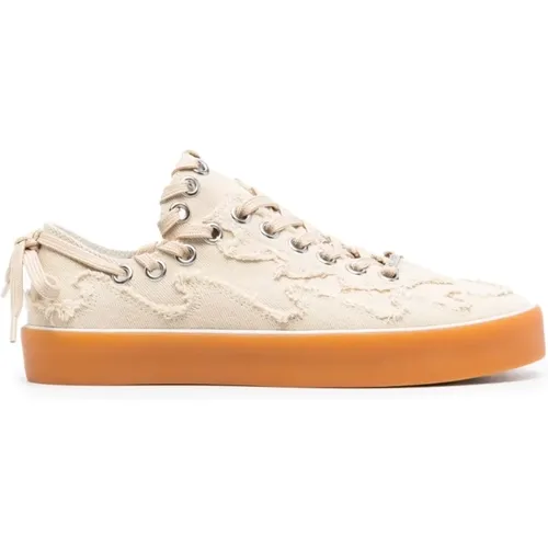 Layered Canvas Trainers , male, Sizes: 9 UK, 10 UK - Bluemarble - Modalova