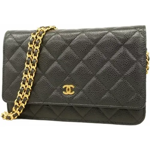 Pre-owned Leather wallets , female, Sizes: ONE SIZE - Chanel Vintage - Modalova