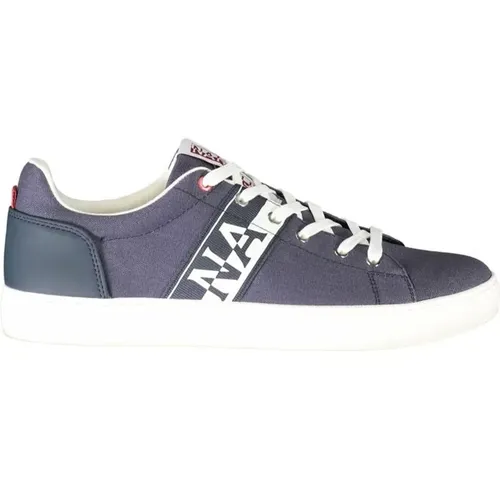 Polyester Sneaker with Contrast Details , male, Sizes: 10 UK, 6 UK, 8 UK, 7 UK, 9 UK, 11 UK, 12 UK - Napapijri - Modalova