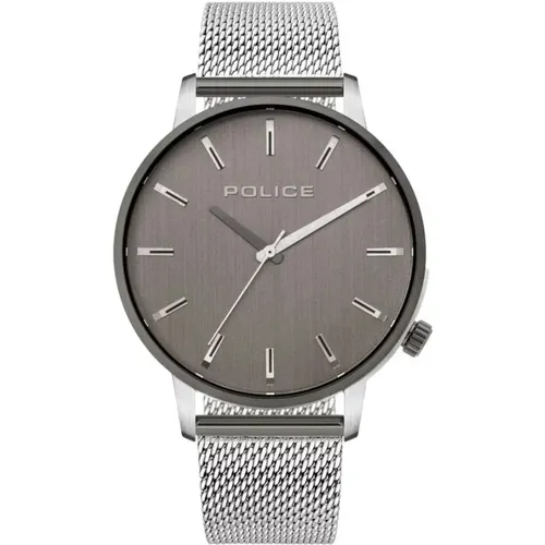 Mens Watch Marmol 42 mm Pl.15923Jstu/79Mm , male, Sizes: ONE SIZE - Police - Modalova