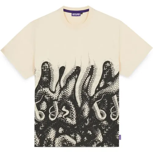 T-Shirts , male, Sizes: S, M, XS - Octopus - Modalova