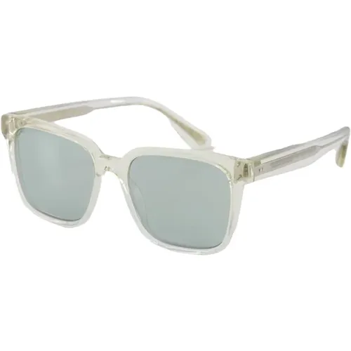 Rectangle 'Parcell' Sunglasses /Buff/crystal , unisex, Sizes: M - Oliver Peoples - Modalova