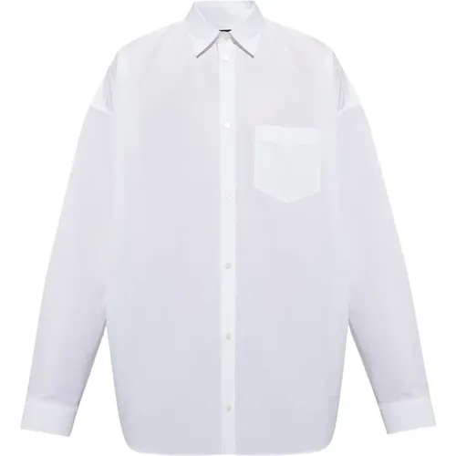 Oversize shirt , male, Sizes: L - Balenciaga - Modalova