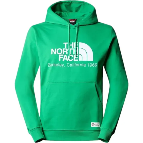 Grüne Pullover für Outdoor-Abenteuer , Herren, Größe: L - The North Face - Modalova