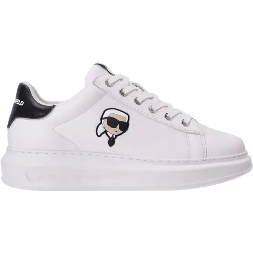 Casual Leather Sneakers , female, Sizes: 5 UK, 2 UK, 4 UK, 8 UK, 3 UK, 6 UK, 7 UK - Karl Lagerfeld - Modalova