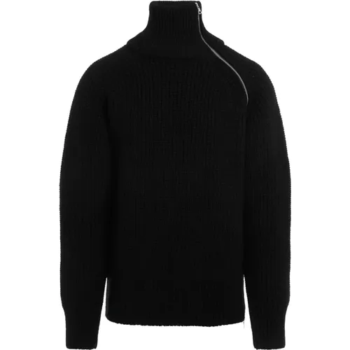 Schwarzer Wollpullover Aw24 - Dries Van Noten - Modalova