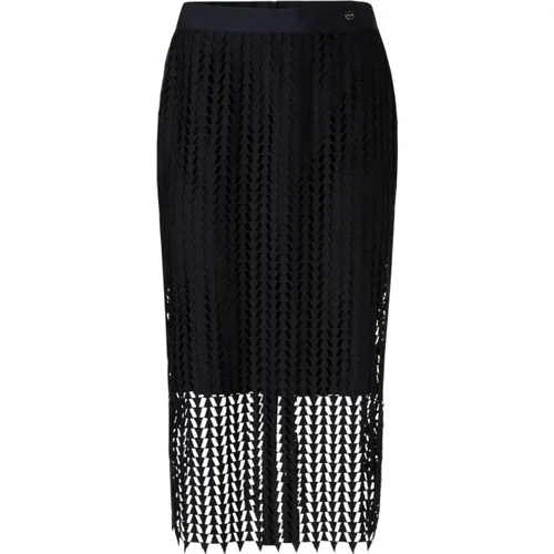 Dark Skirt Xc 71.10 , female, Sizes: M, L - Marc Cain - Modalova