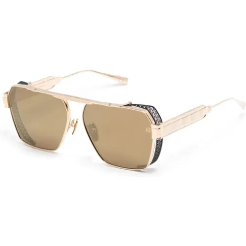 Bps155 C Limited Edition Sunglasses,BPS155 B Sunglasses,BPS155 A Sunglasses - Balmain - Modalova