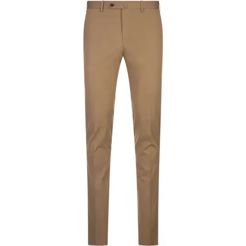 Slim-Fit Silkochino Trousers , male, Sizes: 3XL, L, XL, M, 2XL - PT Torino - Modalova