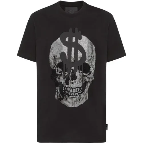 T-Shirts , male, Sizes: XL, 2XL, L, S, M - Philipp Plein - Modalova