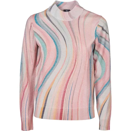 Gestreifter Strickpullover , Damen, Größe: L - PS By Paul Smith - Modalova