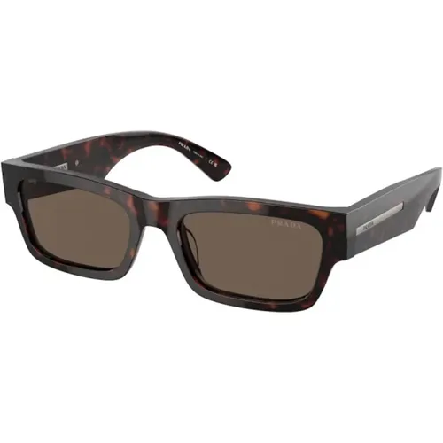 Rectangular Sunglasses Stylish Model , male, Sizes: 56 MM - Prada - Modalova
