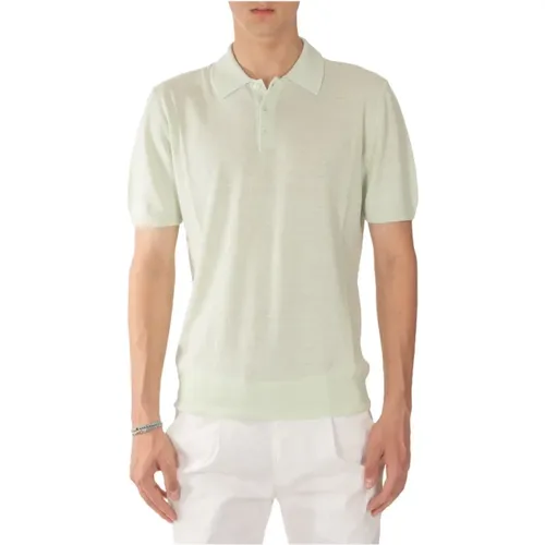 Kurzarm Strick Polo Shirt , Herren, Größe: XL - Altea - Modalova