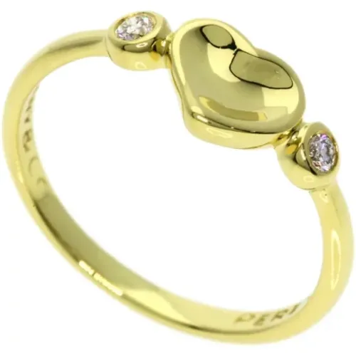 Pre-owned Gold rings , female, Sizes: ONE SIZE - Tiffany & Co. Pre-owned - Modalova