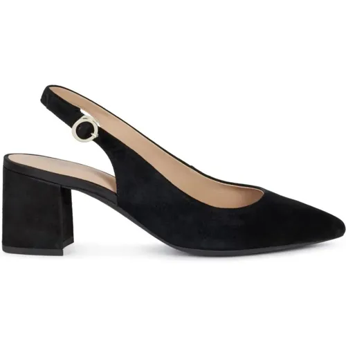 Laced Shoes for Women , female, Sizes: 4 UK - Geox - Modalova