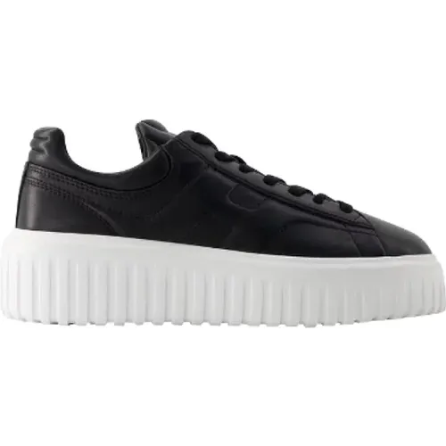 Leather sneakers , female, Sizes: 2 1/2 UK, 2 UK, 4 1/2 UK, 3 UK, 5 UK, 4 UK, 7 UK - Hogan - Modalova