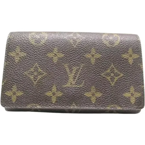 Pre-owned Canvas wallets , male, Sizes: ONE SIZE - Louis Vuitton Vintage - Modalova