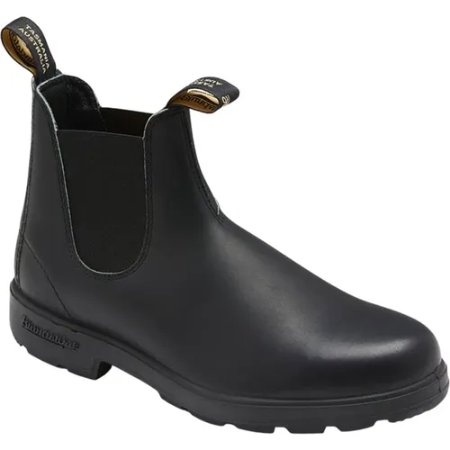 Wasserdichte schwarze Leder Chelsea-Stiefel , unisex, Größe: 44 EU - Blundstone - Modalova