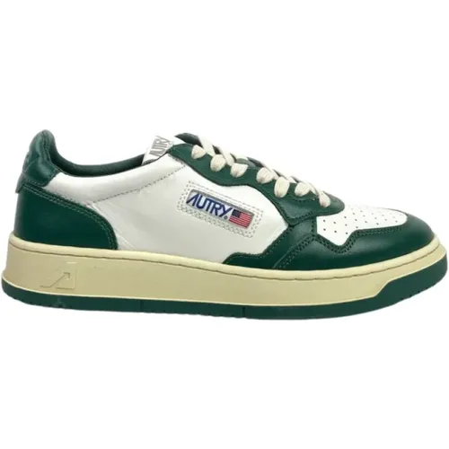Zweifarbiger Grün/Weiß Sneaker - Autry - Modalova