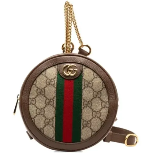 Pre-owned Canvas gucci-bags , female, Sizes: ONE SIZE - Gucci Vintage - Modalova