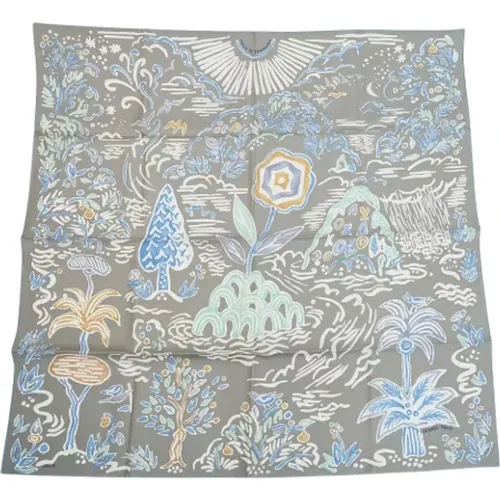 Pre-owned Silk scarves , female, Sizes: ONE SIZE - Hermès Vintage - Modalova