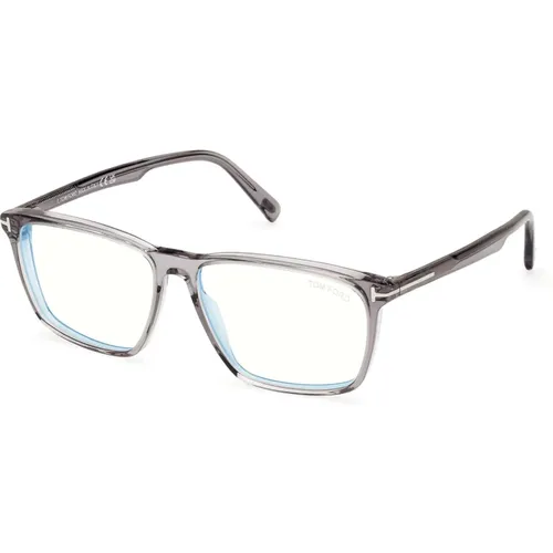 Modische Brille in Blauer Farbe , Herren, Größe: 56 MM - Tom Ford - Modalova