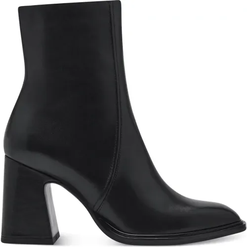 Elegante Schwarze Stiefeletten , Damen, Größe: 37 EU - tamaris - Modalova