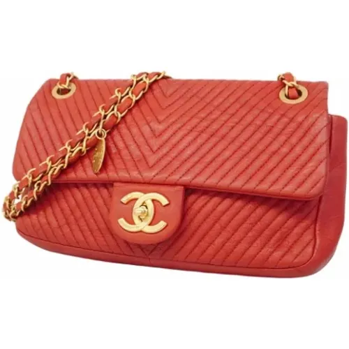 Pre-owned Leather chanel-bags , female, Sizes: ONE SIZE - Chanel Vintage - Modalova