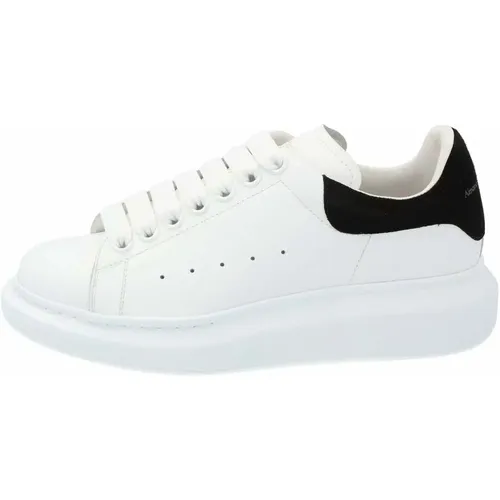 Weiße Oversized Low Top Sneakers , Damen, Größe: 35 1/2 EU - alexander mcqueen - Modalova