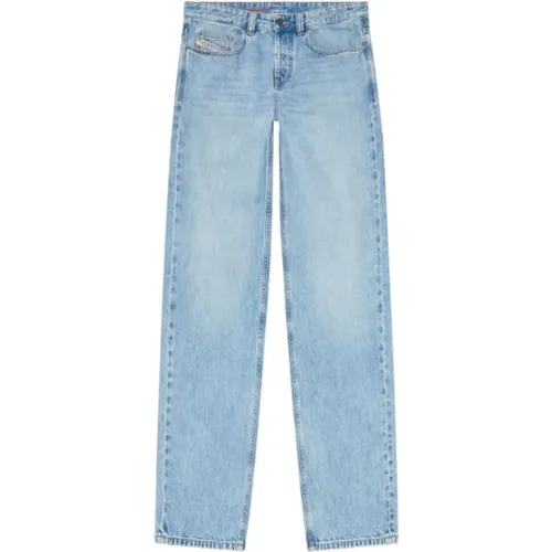 Light Denim Macro Pants , male, Sizes: W32, W33, W31, W30 - Diesel - Modalova