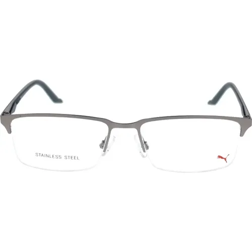 Stylish Prescription Glasses for Men , male, Sizes: 56 MM - Puma - Modalova