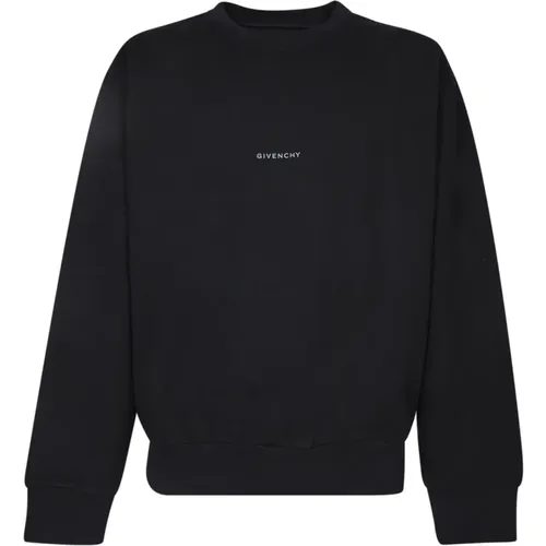 Schwarzer Sweatshirt Stilvoll Aw24 , Herren, Größe: S - Givenchy - Modalova