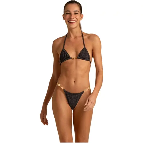 Muschel Triangle Bikini Set , Damen, Größe: XS - Reina Olga - Modalova