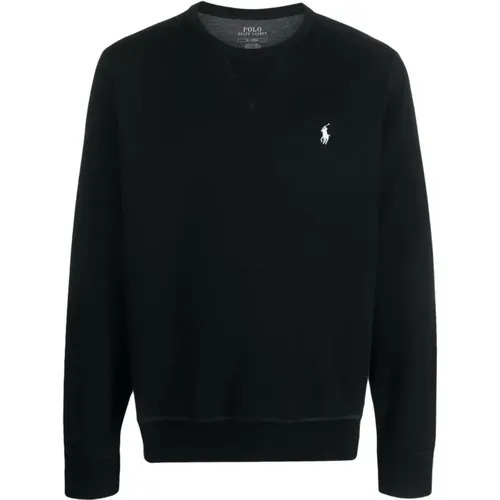 Schwarze Sweaters mit Signature Pony - Polo Ralph Lauren - Modalova