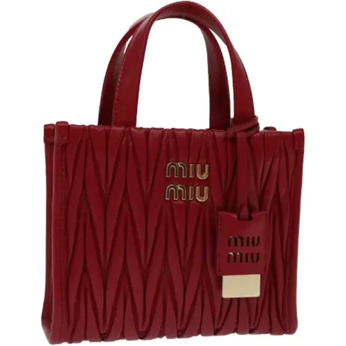 Pre-owned Leder handtaschen - Miu Miu Pre-owned - Modalova