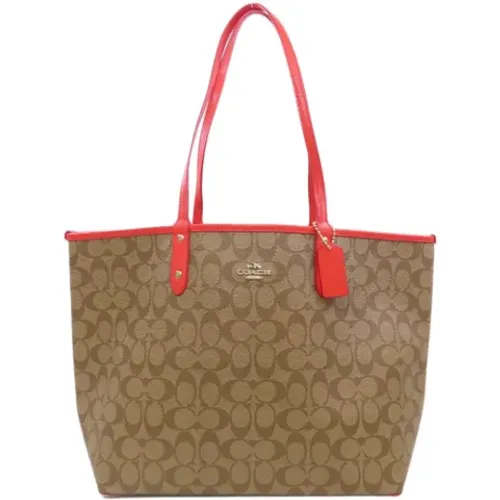 Pre-owned Fabric totes , female, Sizes: ONE SIZE - Coach Pre-owned - Modalova