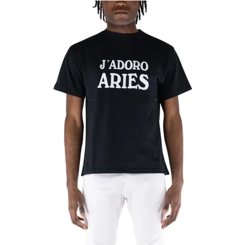 Jadore T-Shirt , male, Sizes: XL, 2XL, L, S, M - Aries - Modalova