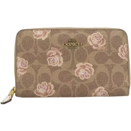 Pre-owned Canvas wallets , female, Sizes: ONE SIZE - Coach Pre-owned - Modalova