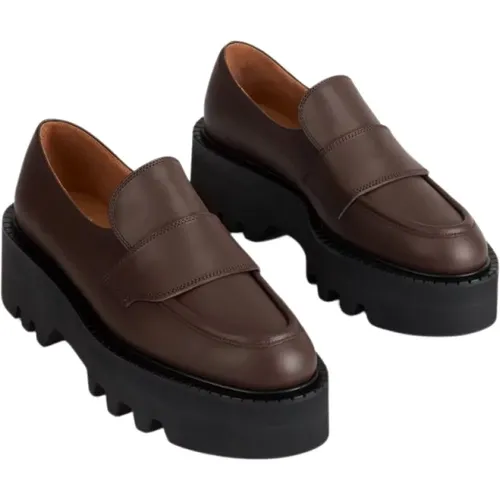 Chunky Platform Moccasin Loafers , female, Sizes: 6 UK - ATP Atelier - Modalova