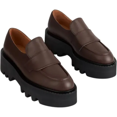 Chunky Platform Moccasin Loafers , female, Sizes: 6 UK, 4 UK, 3 UK - ATP Atelier - Modalova
