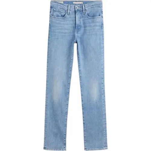 Levi's , High Rise Straight Jeans , female, Sizes: W25 L30, W28 L30, W24 L30, W33 L30, W31 L30, W29 L30 - Levis - Modalova