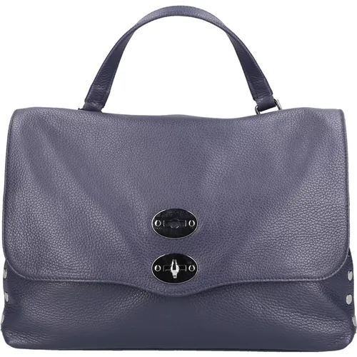 Postina M Leather Handbag , female, Sizes: ONE SIZE - Zanellato - Modalova