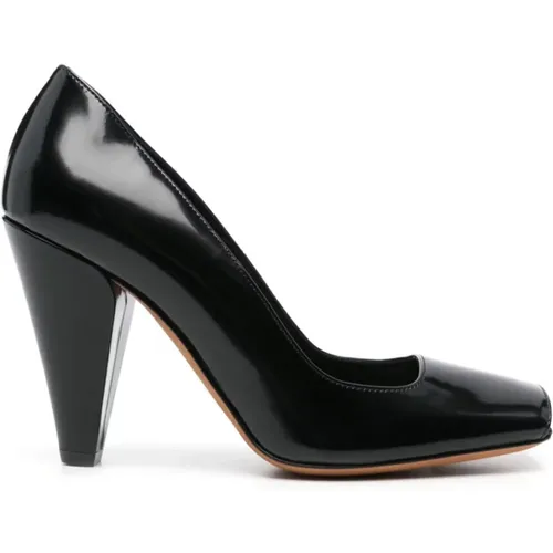 Cone Heel Square Toe Pumps , female, Sizes: 8 UK, 3 UK, 4 UK - Khaite - Modalova