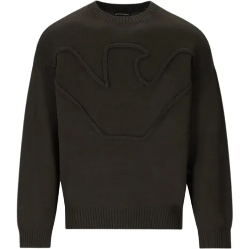 Stylish Pullover Sweater , male, Sizes: L, XL - Emporio Armani - Modalova