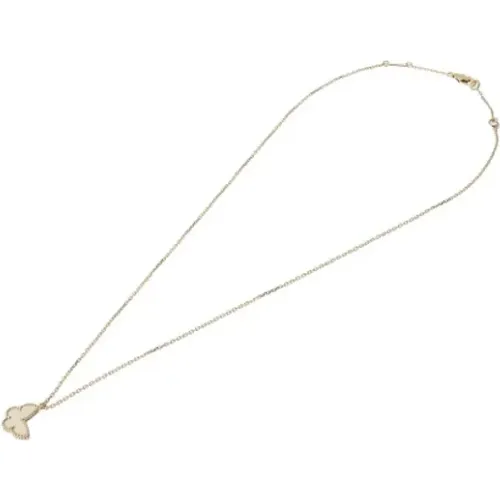 Pre-owned Gold necklaces , female, Sizes: ONE SIZE - Van Cleef & Arpels Pre-owned - Modalova