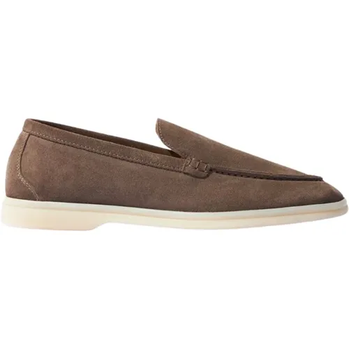 Leichte Loafers Ludovica Deep Taupe , Damen, Größe: 35 EU - Scarosso - Modalova