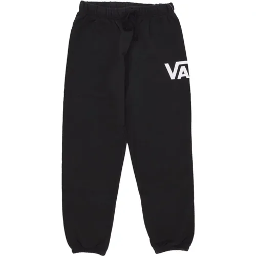 Leichte Schwarze Sweatpants Elastischer Bund , Damen, Größe: L - Vans - Modalova